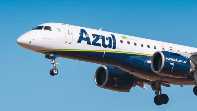Azul recebe nova aeronave Embraer E195-E2 "Quanto Mais Azul, Melhor"
